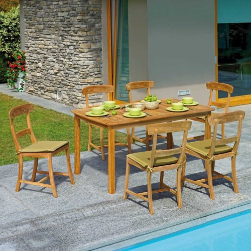 Sedia in teak da giardino Panarea 51×59 Mama Garden CH 503