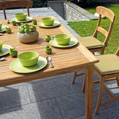 Sedia in teak da giardino Panarea 51×59 Mama Garden CH 503