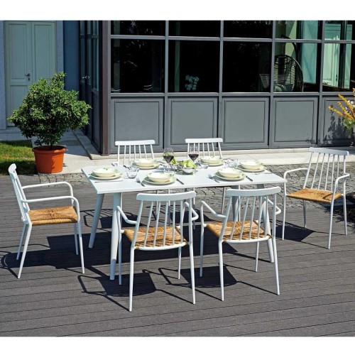 Sedia da giardino alluminio 53×57 Mama Garden CHA 43