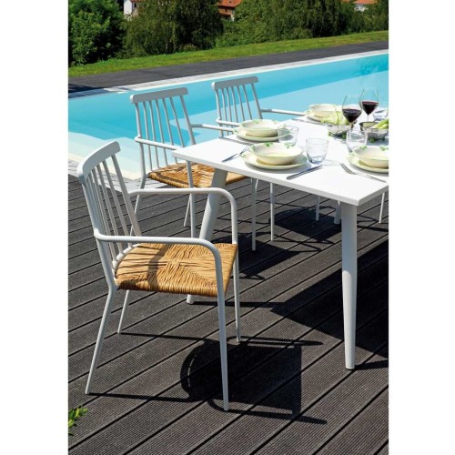 Sedia da giardino alluminio 53×57 Mama Garden CHA 43