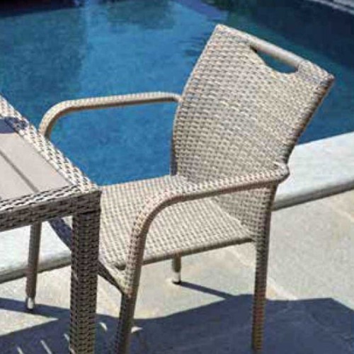 Sedia in rattan da giardino Cipro 57×63 Mama Garden CHW 48