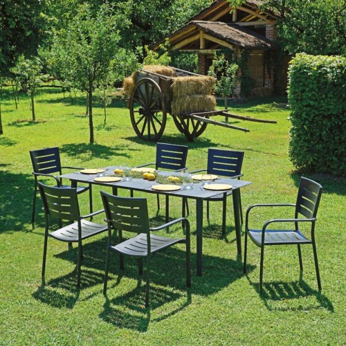 Sedia da giardino in alluminio impilabile Chiavari Mama Garden CHA 27G