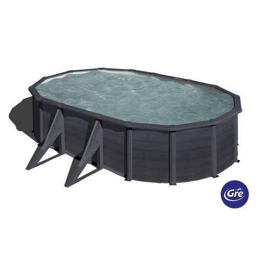 Piscina fuori terra Gre Ovale 500x300x120