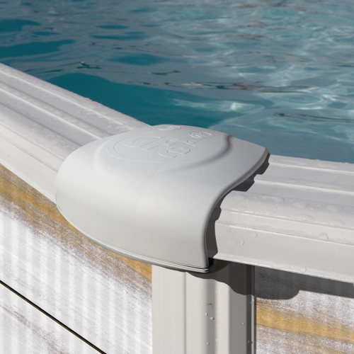 Piscina fuori terra Gre Serie Groenlandia Ovale 610×375 KITPROV618N