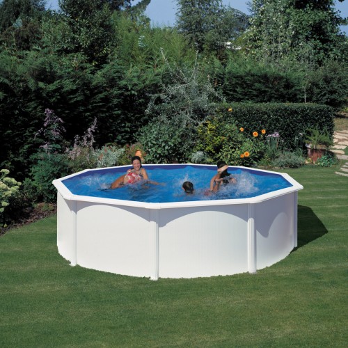 Piscina fuori terra rotonda | Gre - Fidji 460x120