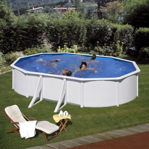 Piscina da montare Fidji Gre KIT500ECO ovale da 500x300