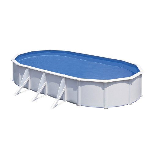 Piscina da montare Fidji Gre KIT730ECO ovale da 730x375