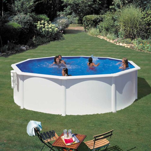 Piscina fuori terra rotonda 460x120 Gre