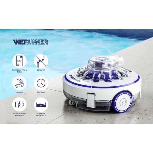 Robot per piscine GRE Wet Runner RBR60