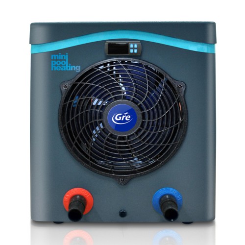 Mini pompa di calore da 1,31 kW per piscine fino a 40m³.