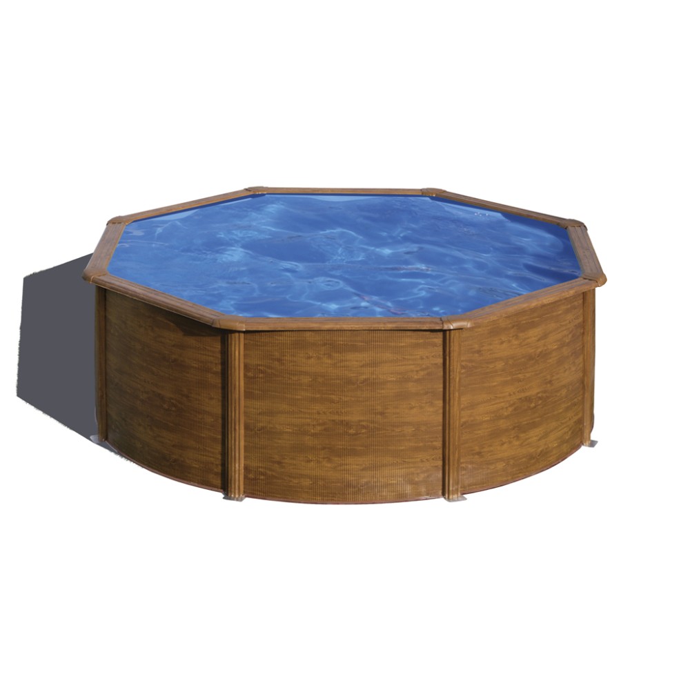 Piscina fuori terra Gre Serie Sicilia Rotonda 300x300 KITPR303W