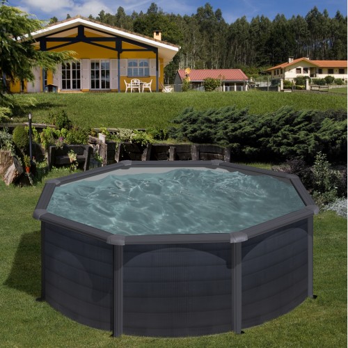 Piscina fuori terra Gre Serie Kea Rotonda da 350X350 KIT350GF