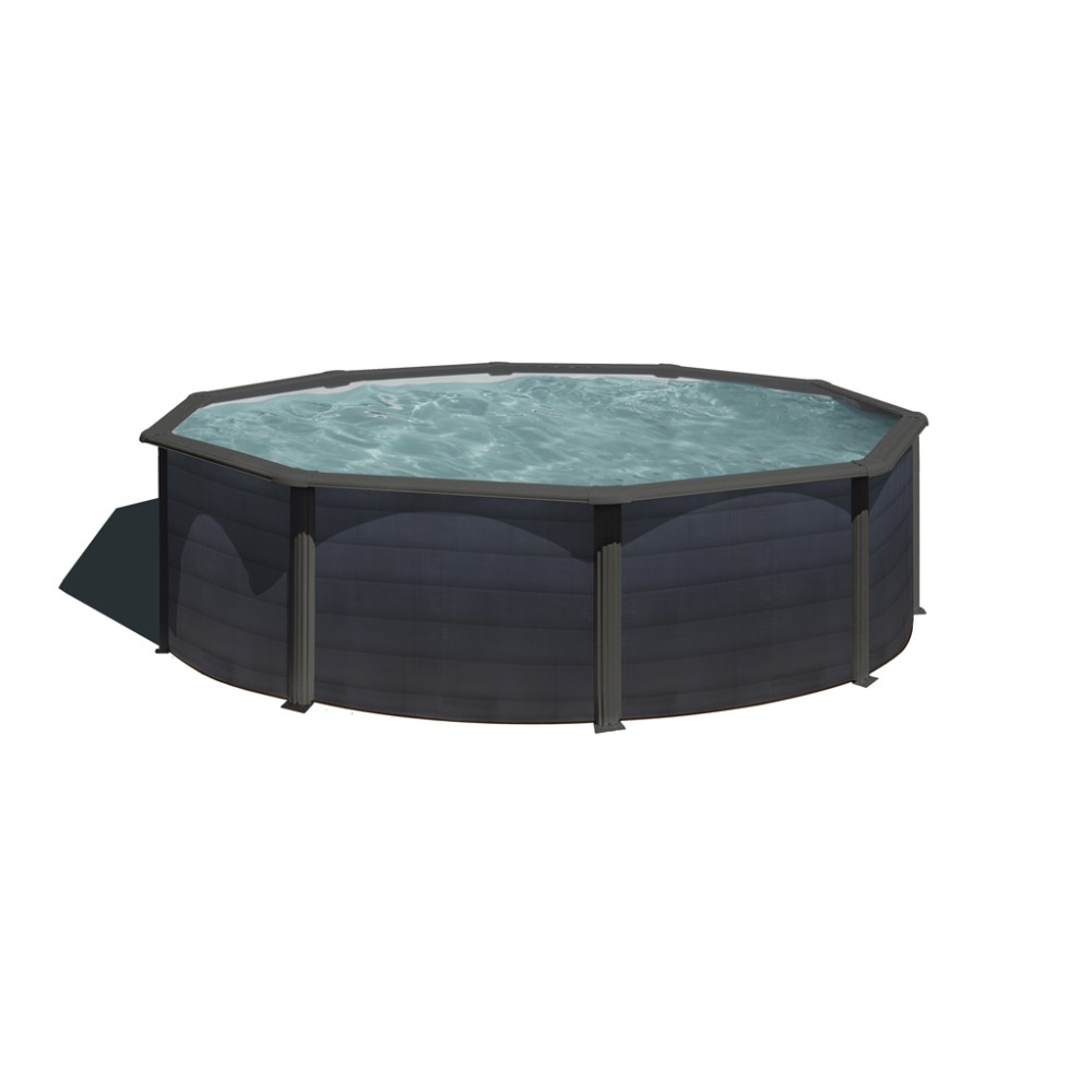 Piscina fuori terra Gre Serie Kea Rotonda da 460X460 KIT460GF