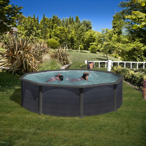 Piscina fuori terra Gre Serie Kea Rotonda da 460X460 KIT460GF