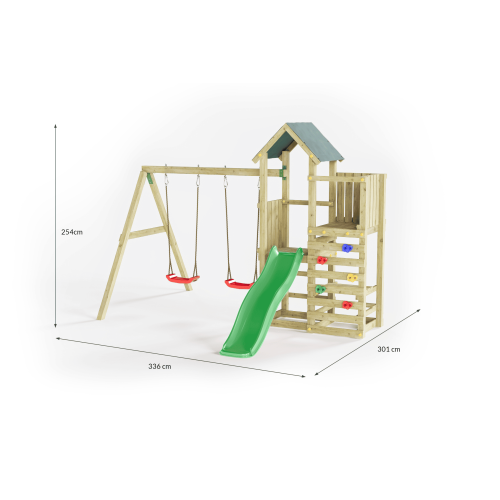 Parco giochi per bambini da giardino fungoo chester