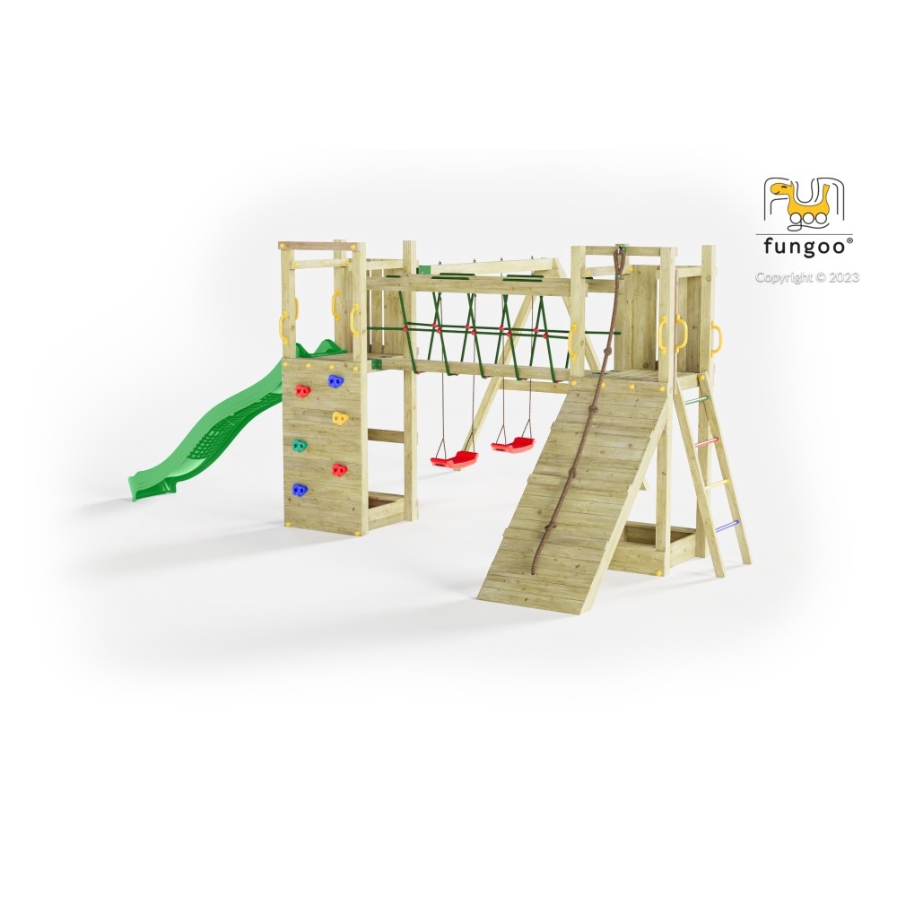 Parco giochi per bambini da giardino Fungoo Maxi funny exposure