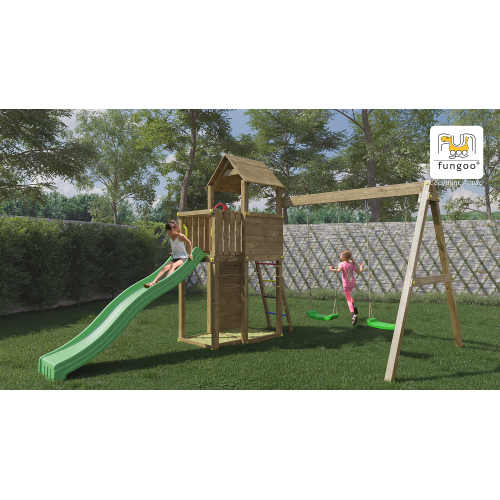 Parco giochi per bambini da giardino Fungoo Boomer 3