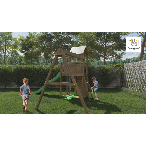 Parco giochi per bambini da giardino Fungoo Boomer 3