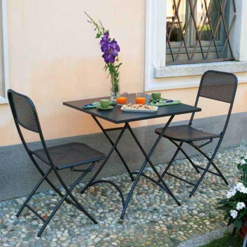 Sedia in ferro antracite da giardino Ispra Mama Garden CHF 71