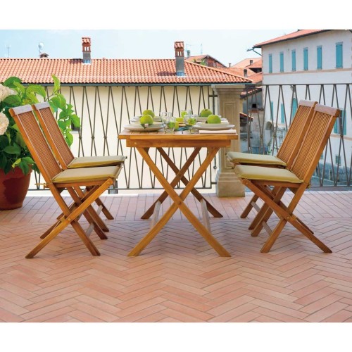 Sedia da giardino in teak Salina 46×60 Mama Garden CH 501