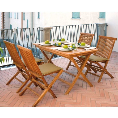 Sedia da giardino in teak Salina 46×60 Mama Garden CH 501