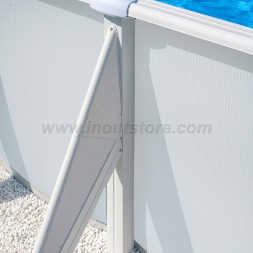 Kit Piscina fuori terra Gre Serie Atlantis Ovale 800×470 KITPROV818